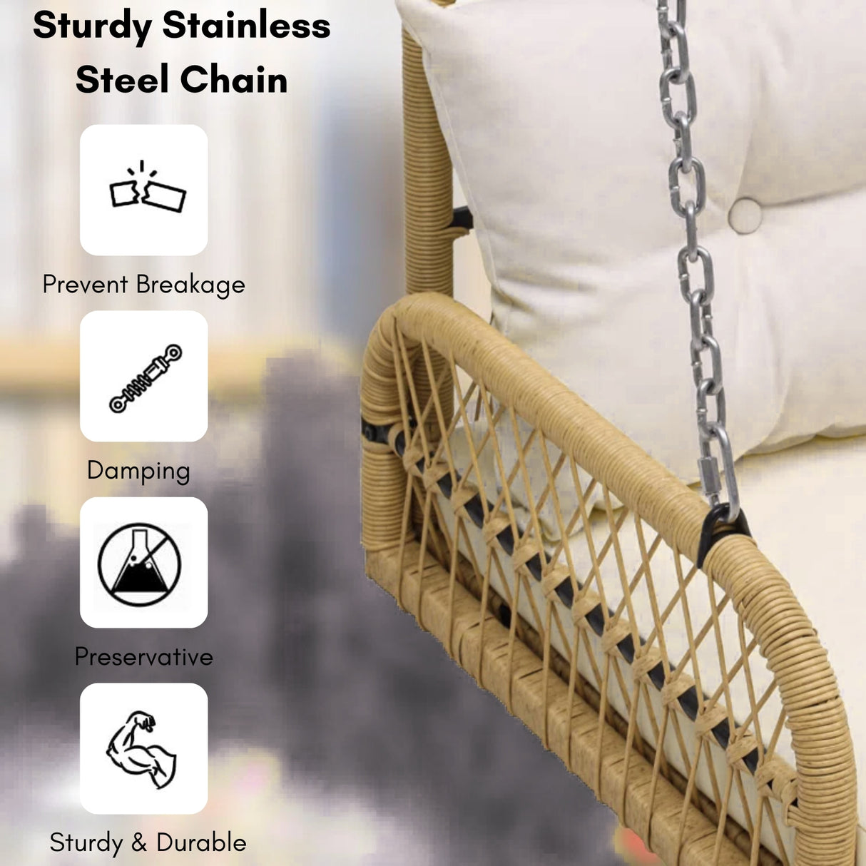 Heavy Duty Chain For Swings