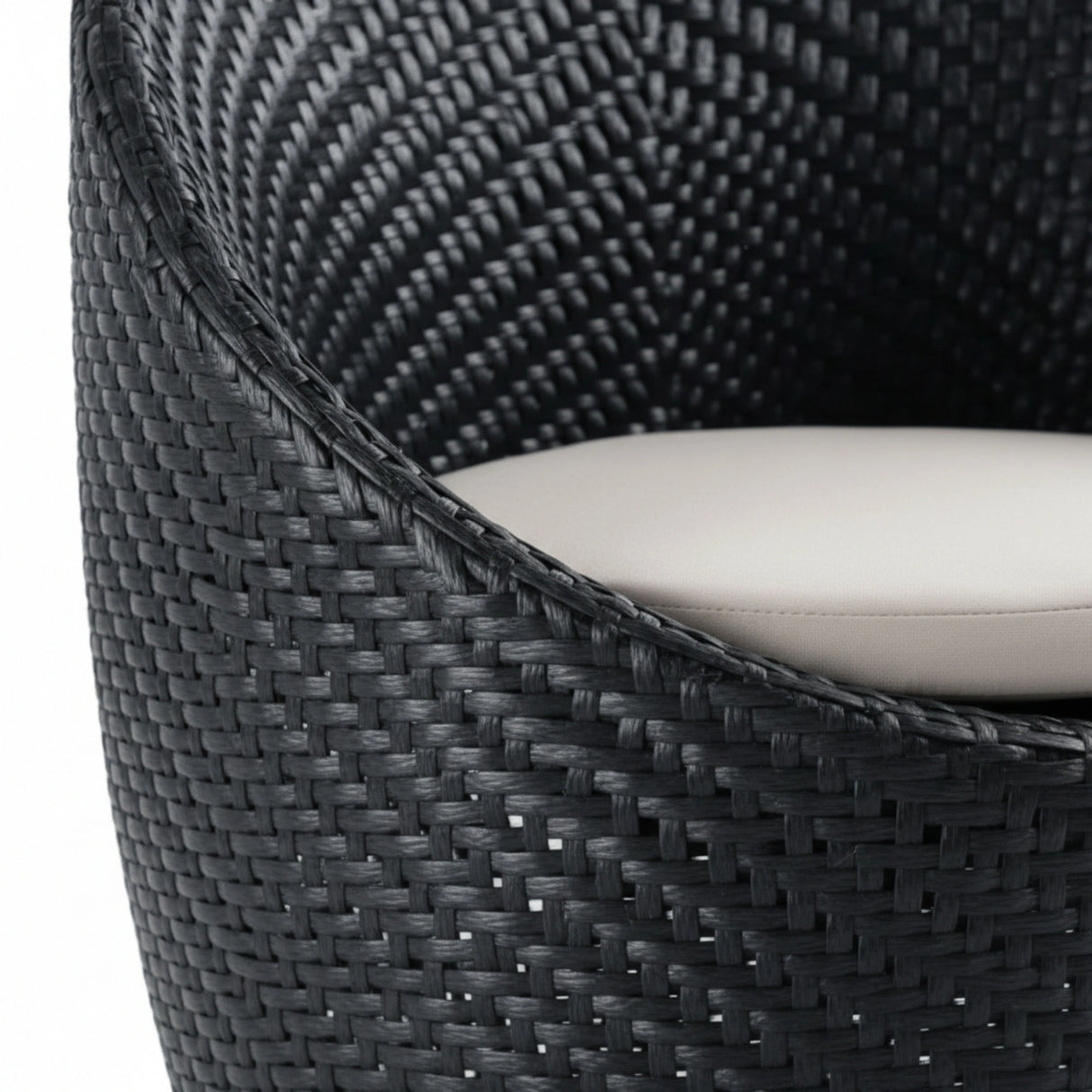 Outdoor Rattan Wicker 3-Piece Conversation Set