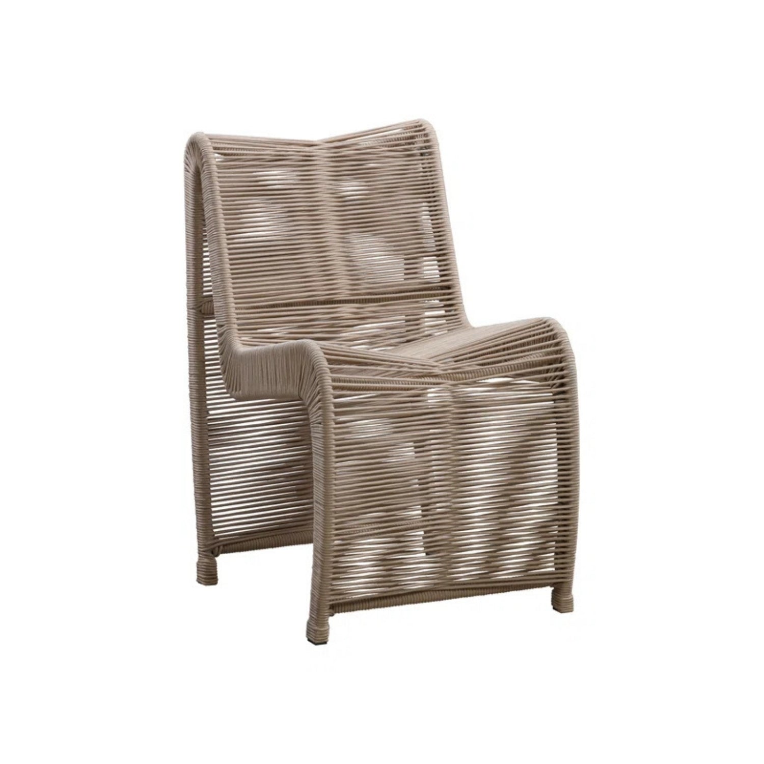 2-Piece Outdoor Rope Patio Chairs