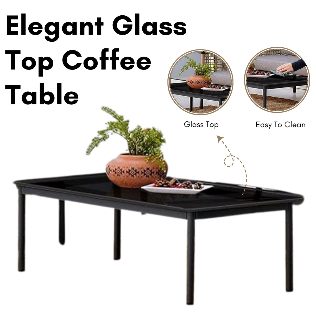 Outdoor Rope 4 Piece Sofa Set (Beige & Grey)