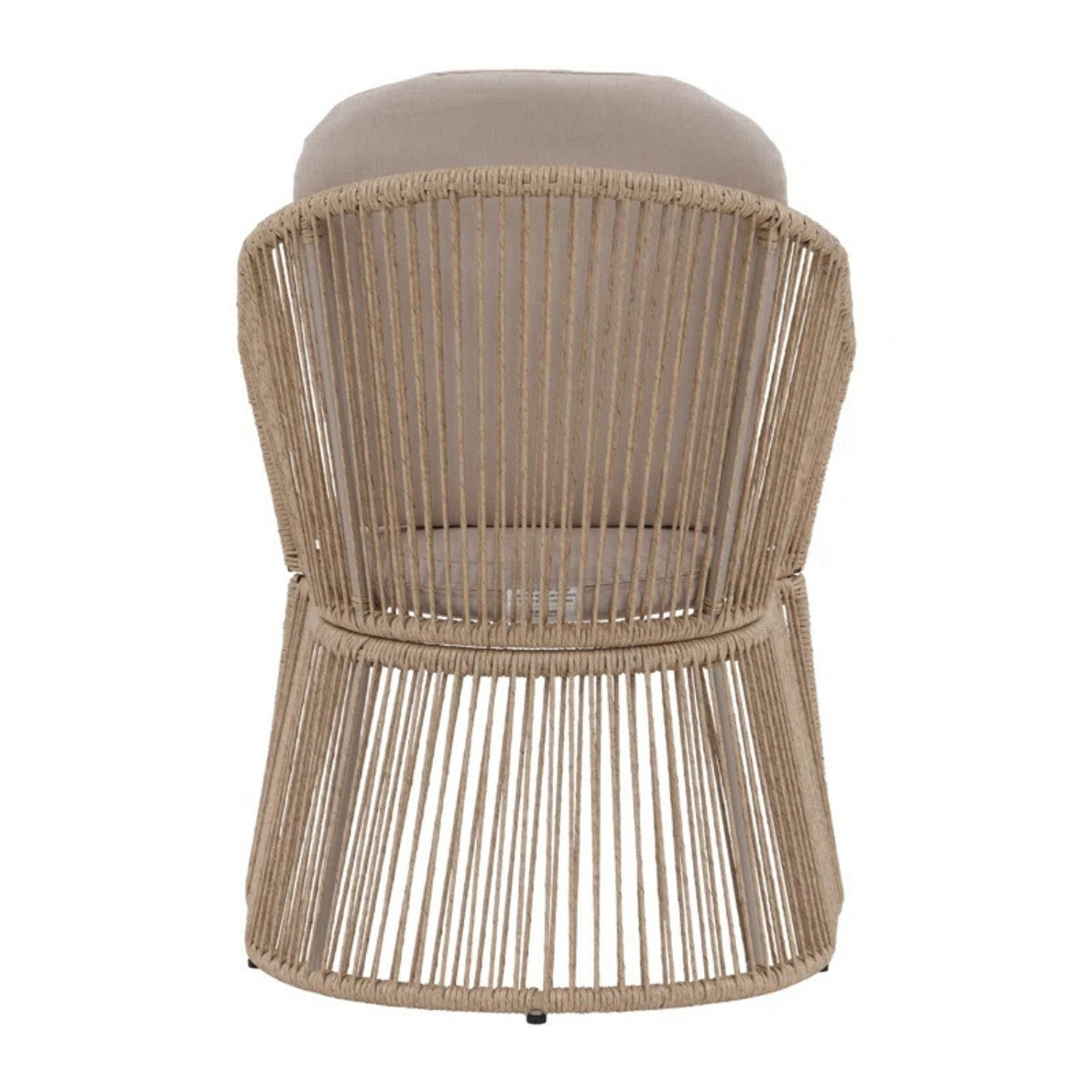 2-Piece Outdoor Rope Patio Chairs