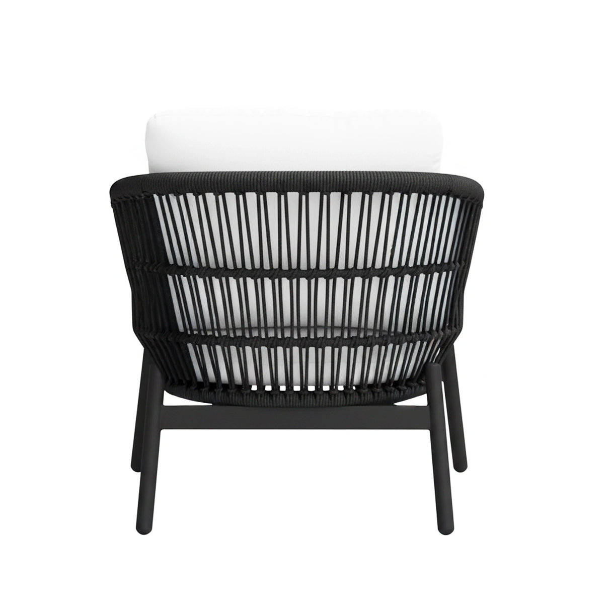 Outdoor 4 Seater Rope Conversation Sofa Set