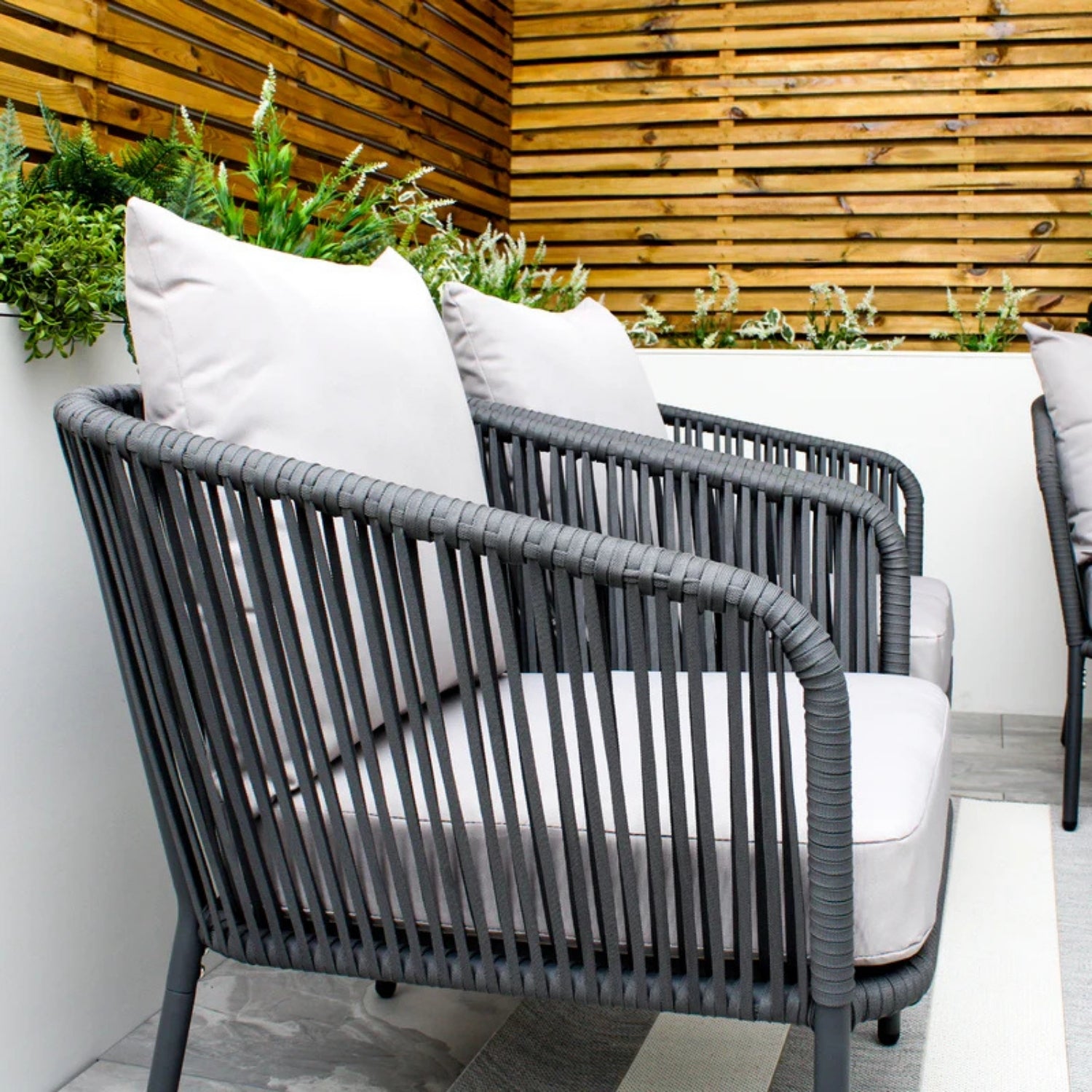 5-Seater Outdoor All-Weather Rope Sofa Set