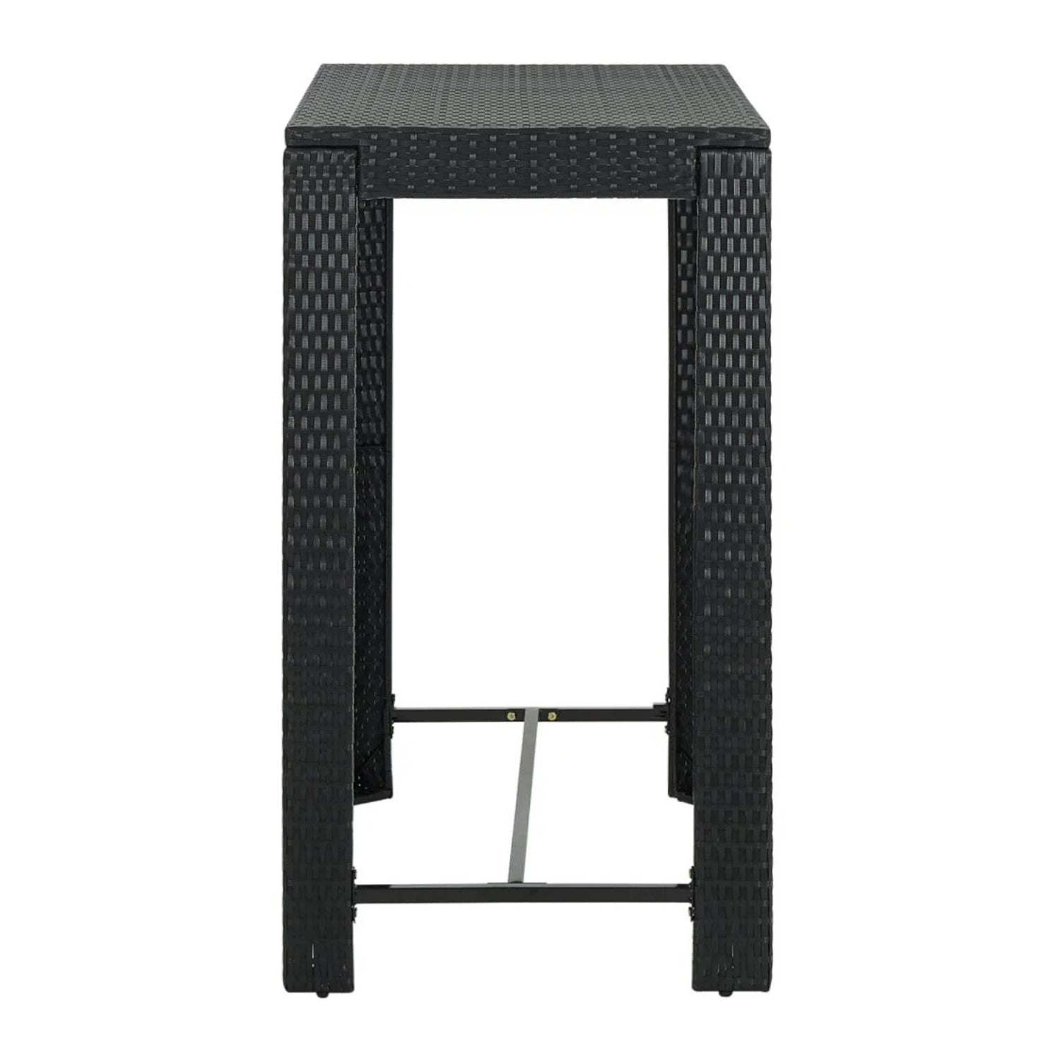 Outdoor Rattan Wicker High Top Bar Table