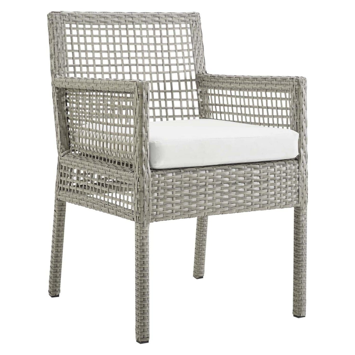 1-Piece Outdoor Rattan Wicker Patio Dining Chair