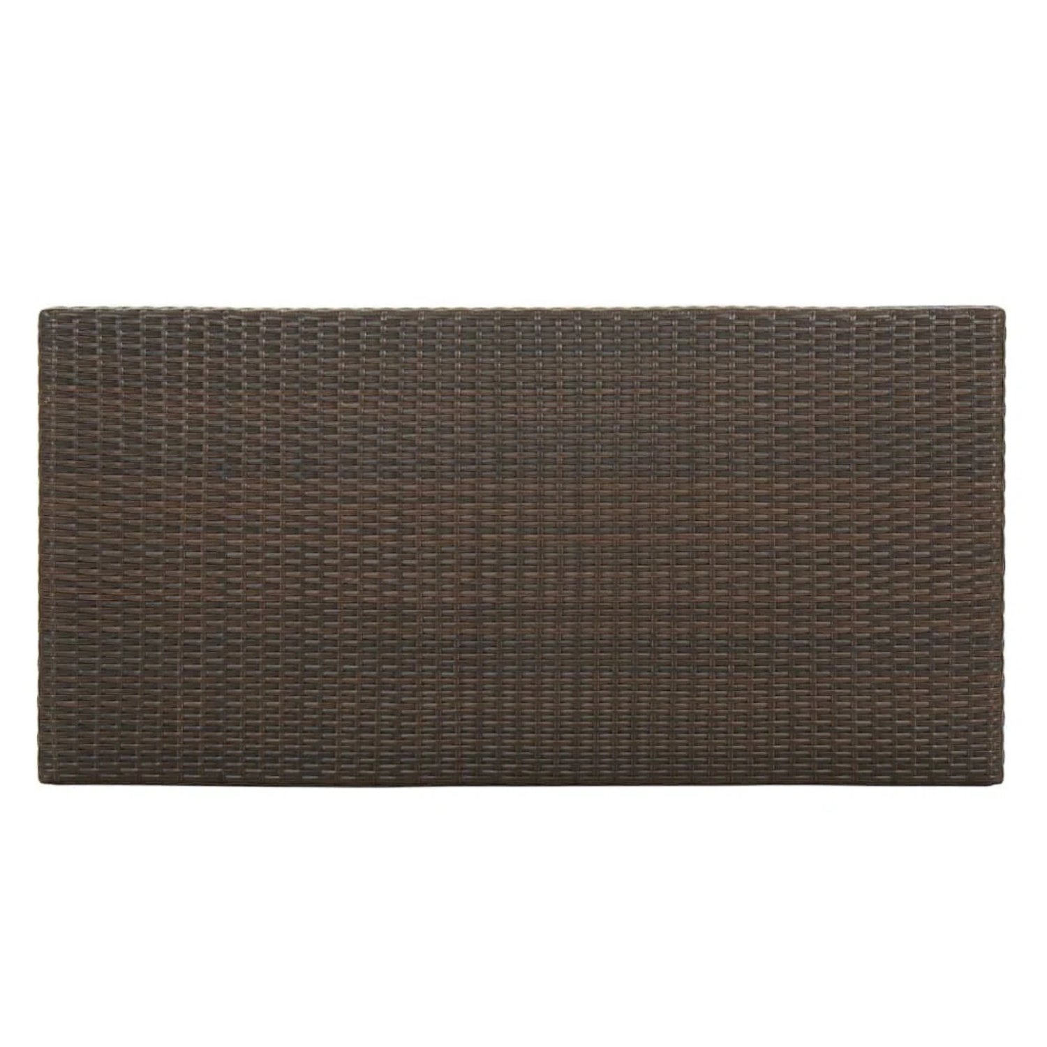 Outdoor Rattan Wicker Bar Table with High-Top Design