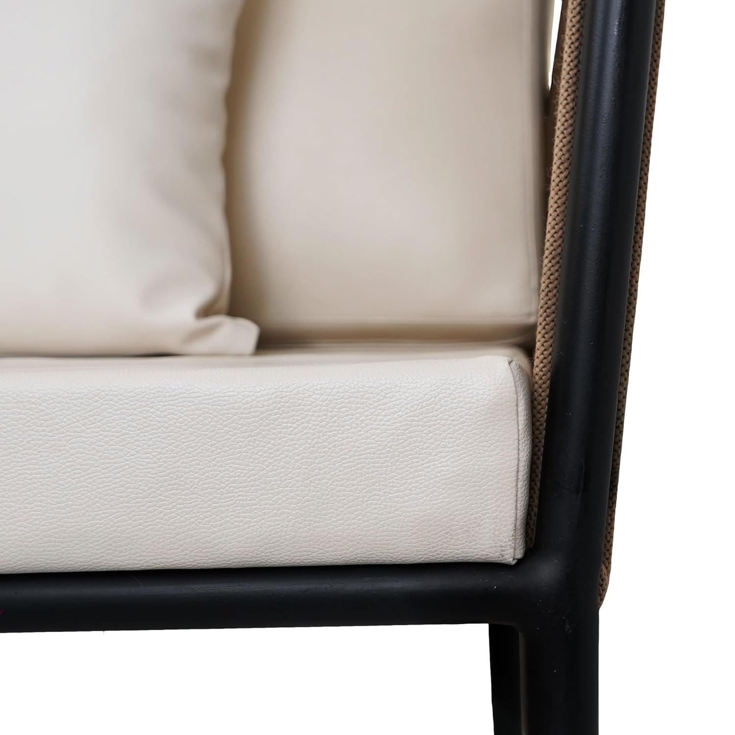 Outdoor 4 Seater Rope Sofa Set