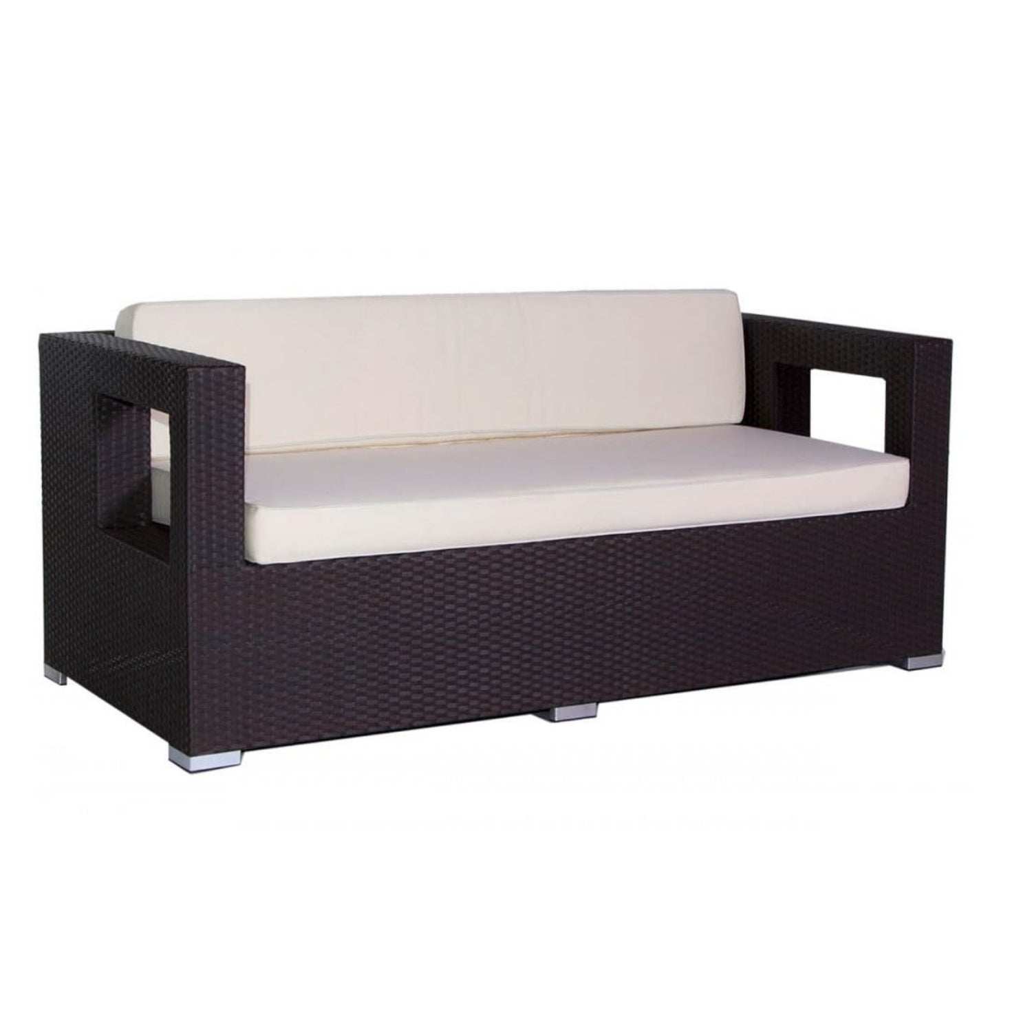 3-Seater Outdoor Rattan Wicker Patio Sofa