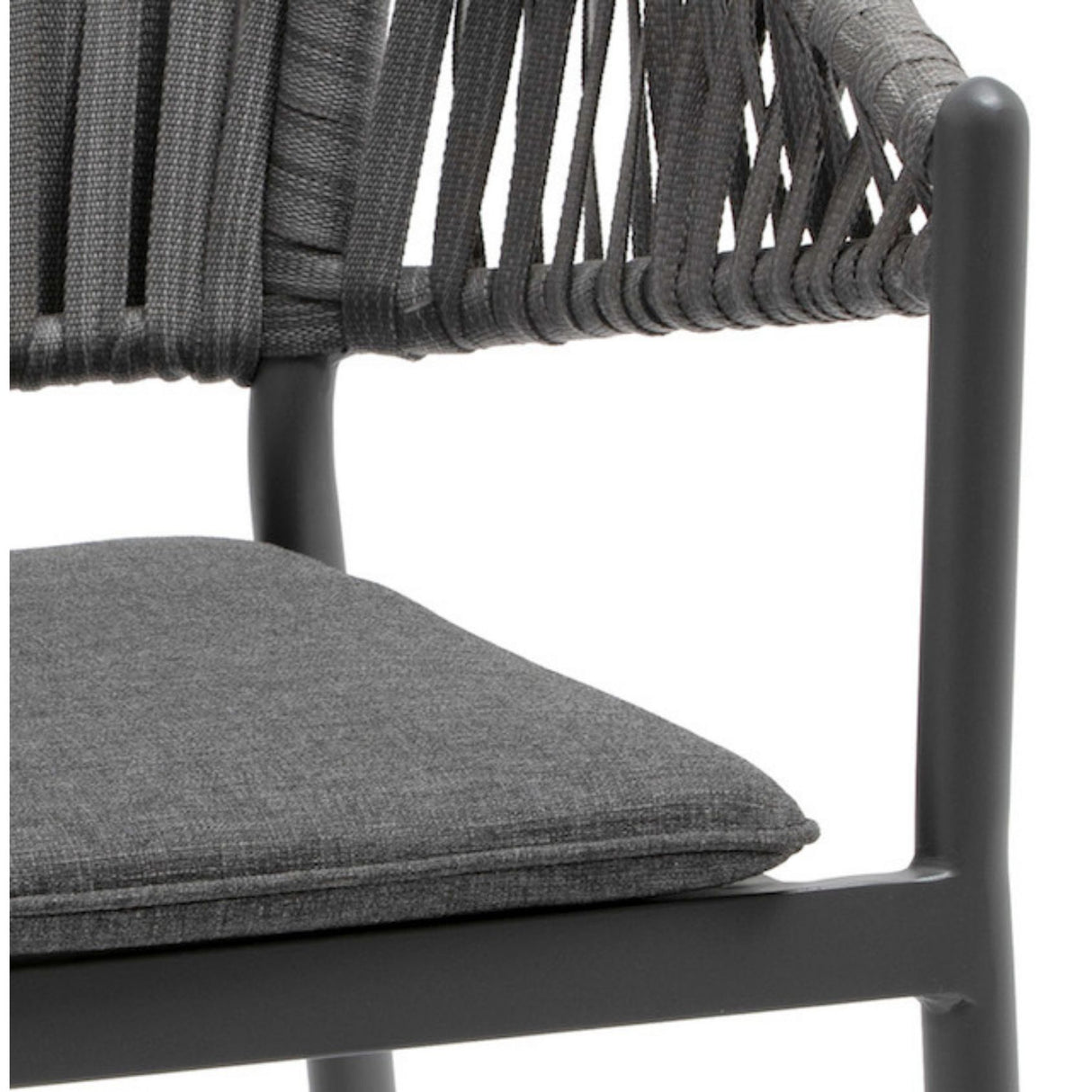 All Weather Resistant 5-Piece Outdoor Dining Set (Grey)