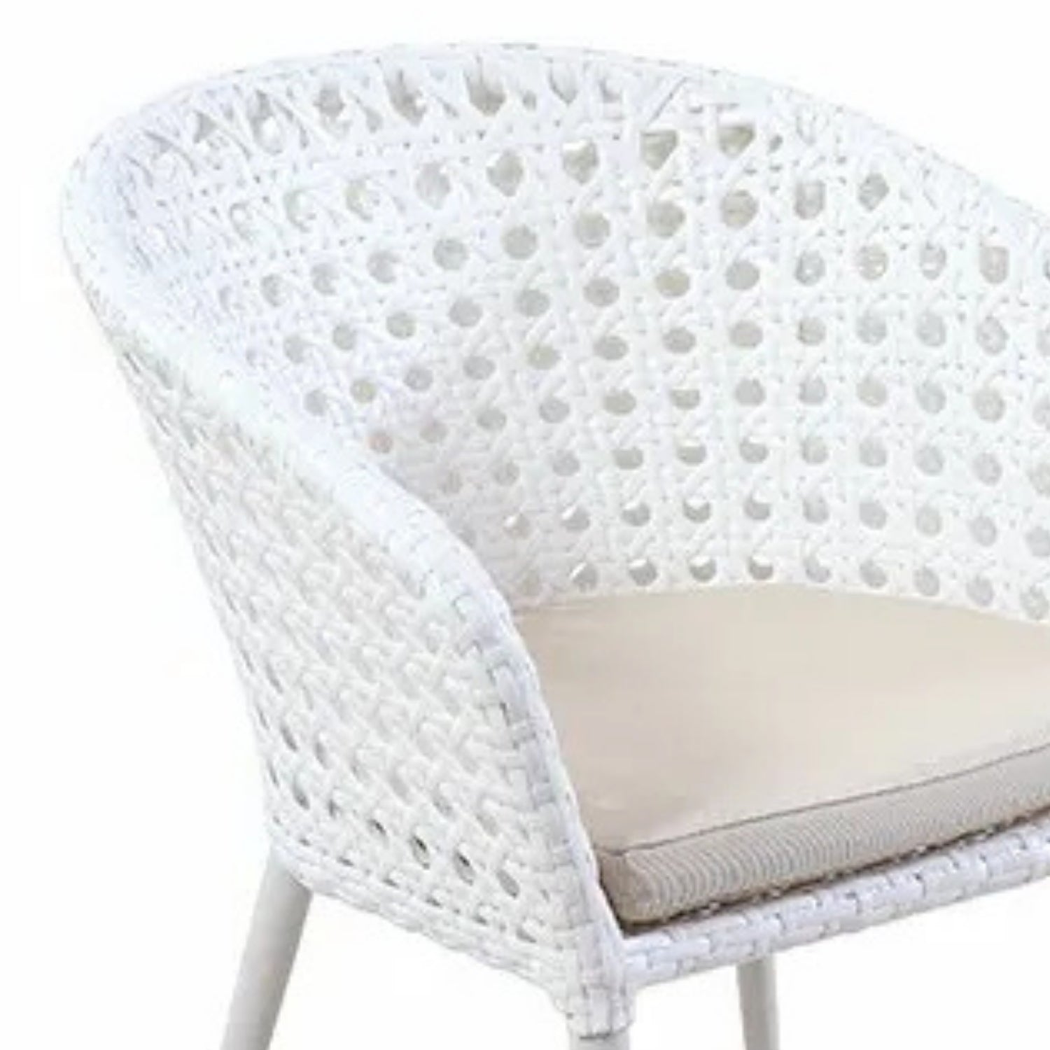 5-Piece Outdoor Patio Dining Set With Wicker Chairs & Glass-Top Table