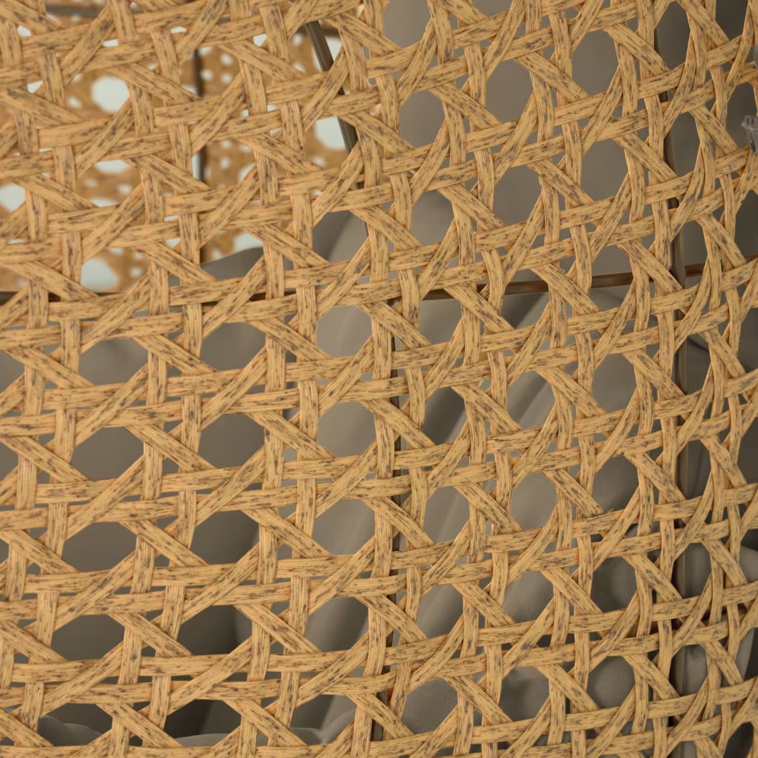 Hanging Egg Swing Chair (Beige and Dark Grey)