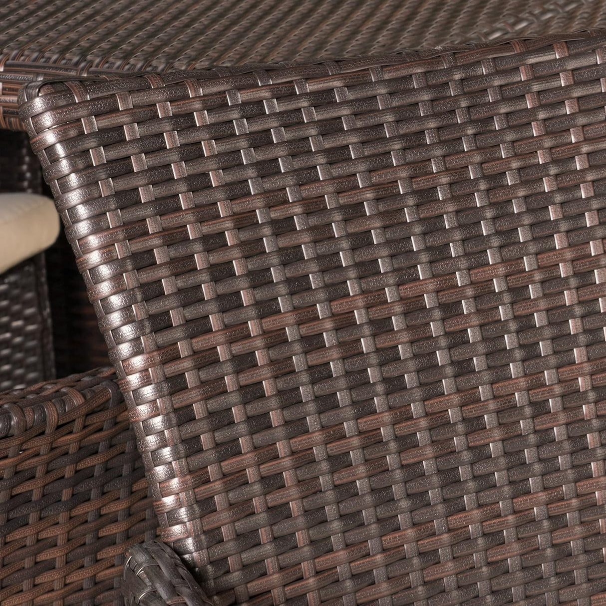 9-Piece Outdoor Rattan Wicker Square Dining Set