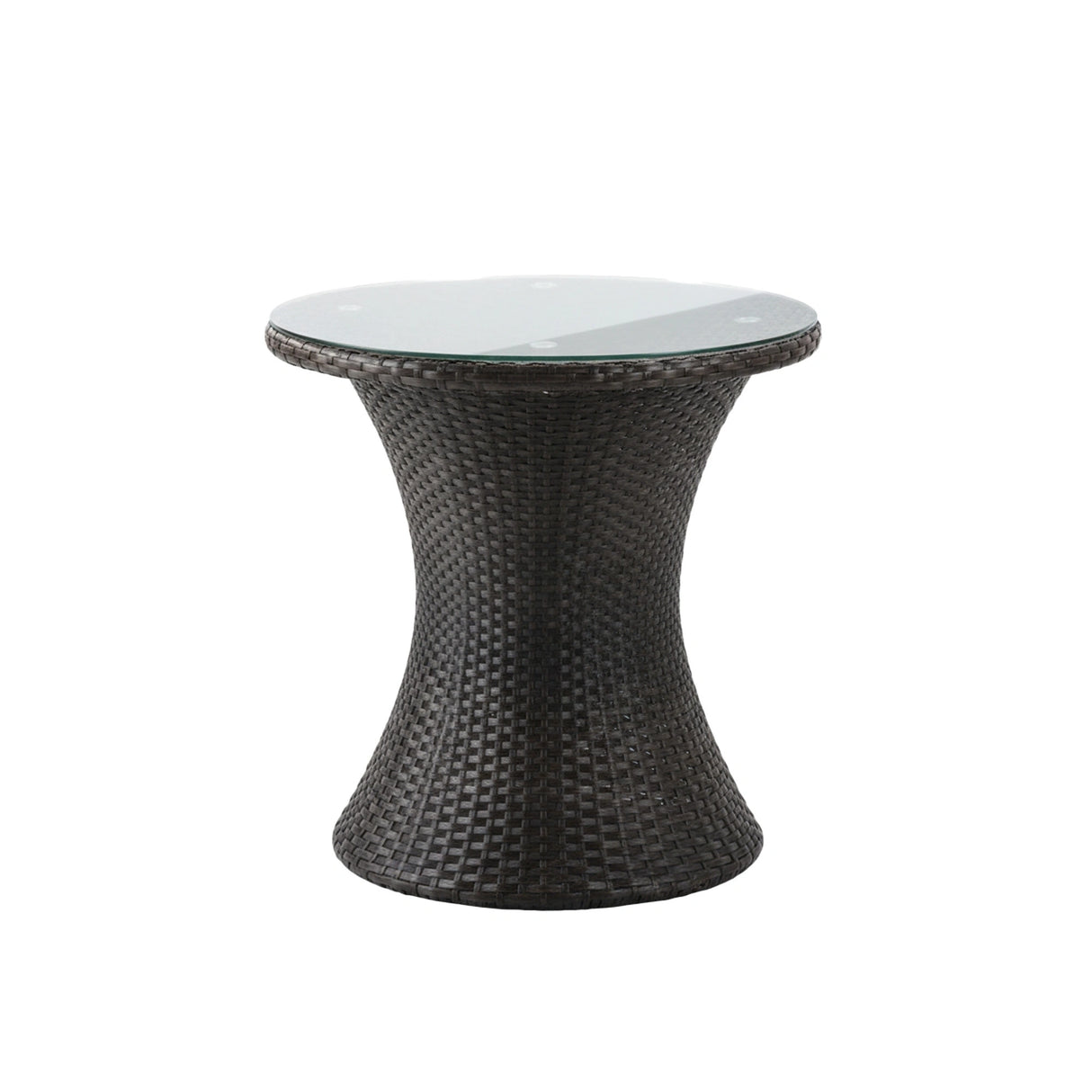 Outdoor Rattan Wicker 3-Piece Conversation Set