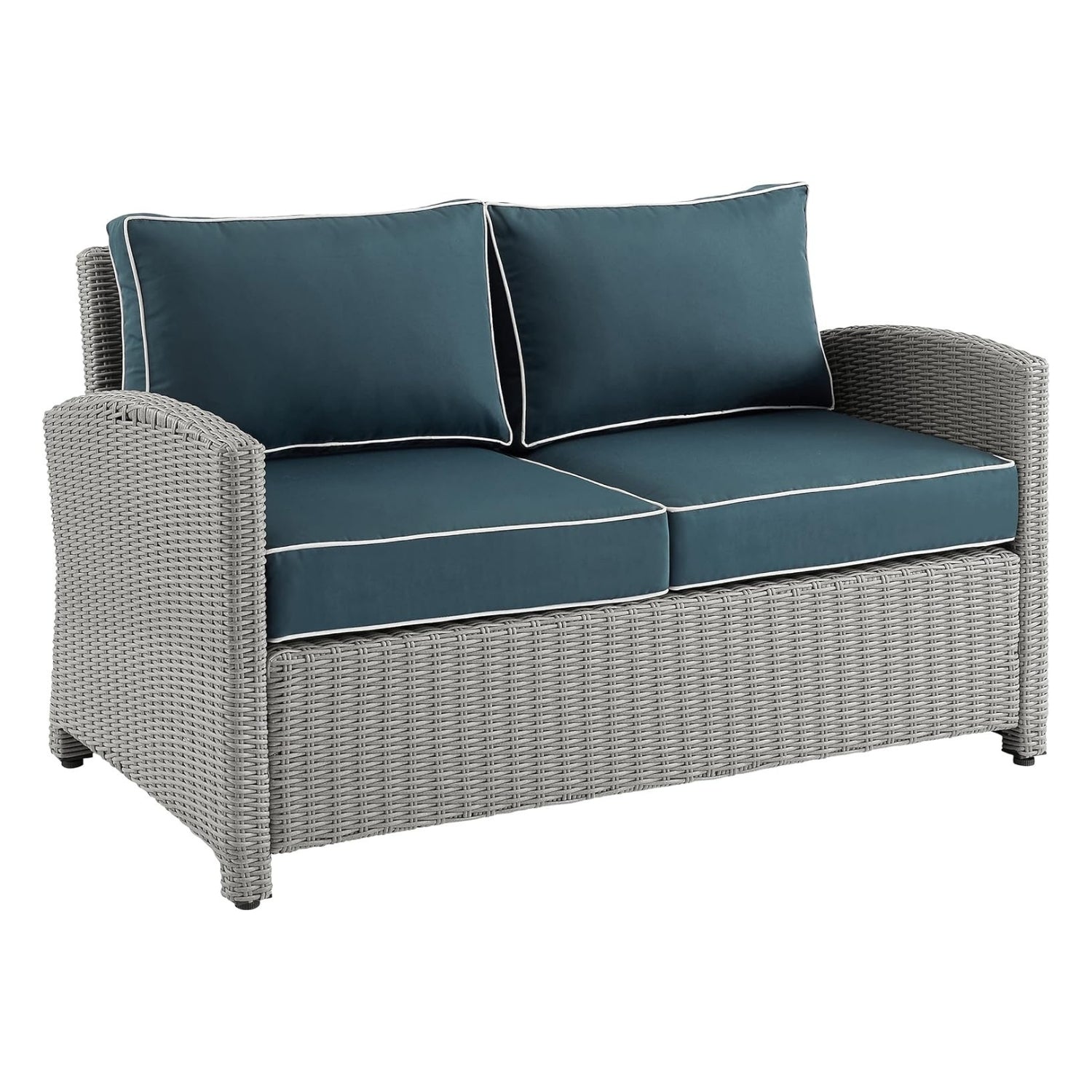 4 Pieces Patio Furniture Set, Outdoor Sectional Sofa