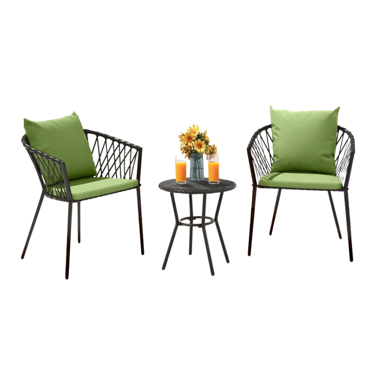 Outdoor Rope 3- Piece Patio Set