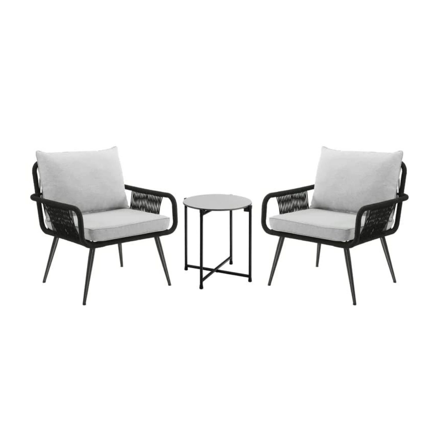 3-Piece Rope Patio Set - Perfect for Outdoor Entertaining