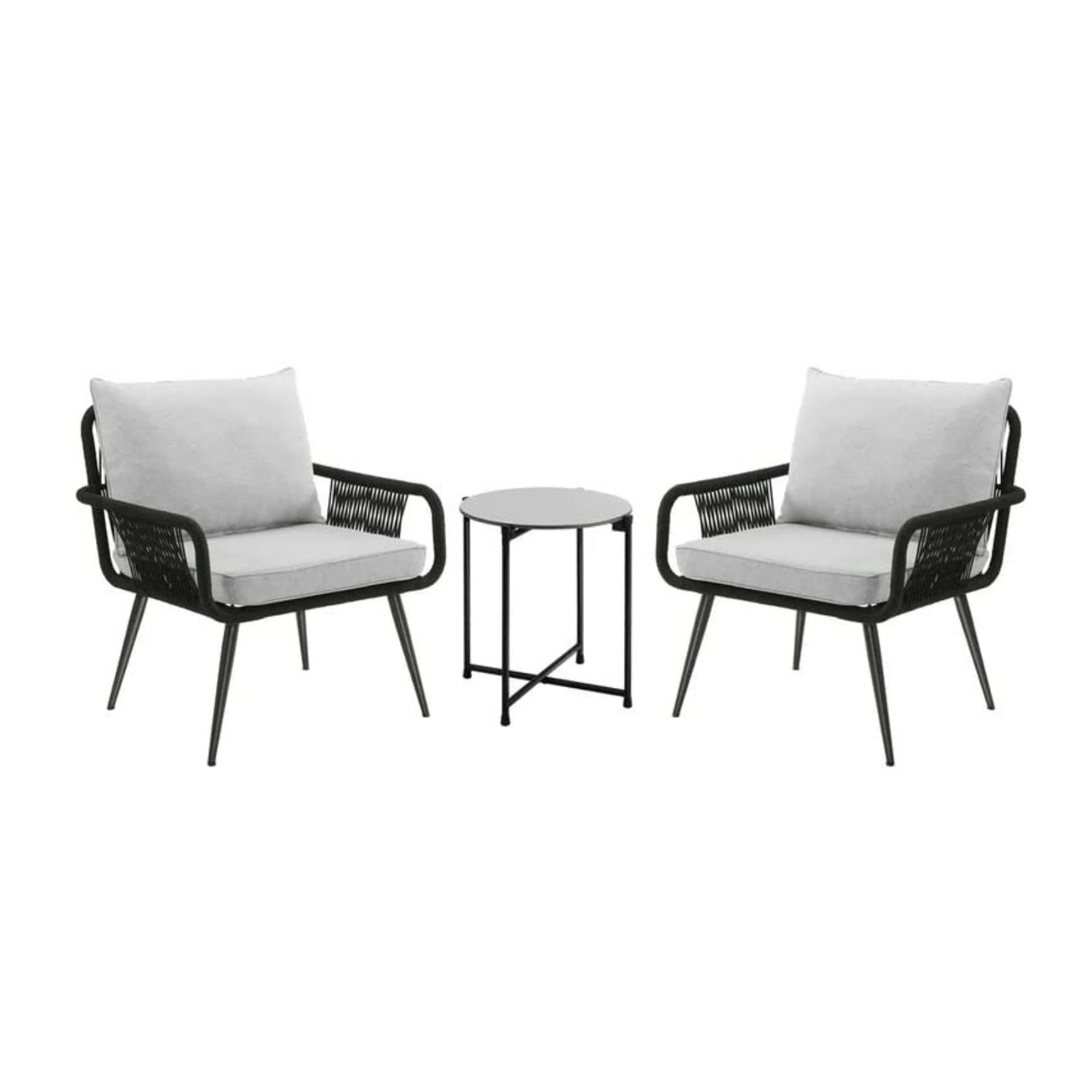 3-Piece Rope Patio Set - Perfect for Outdoor Entertaining