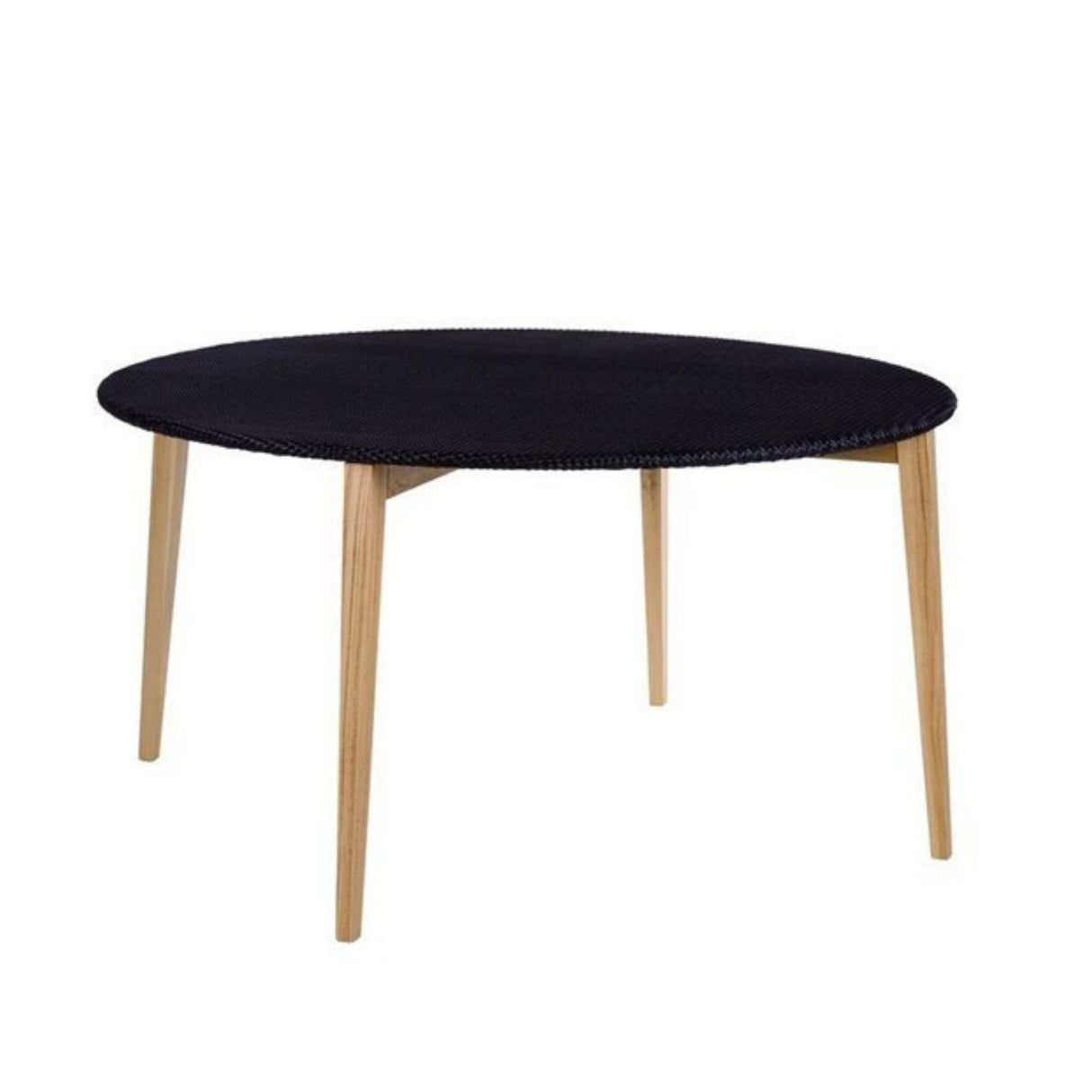 Outdoor All-Weather Resistant Rattan Wicker 5-Piece Dining Set (Black & White)