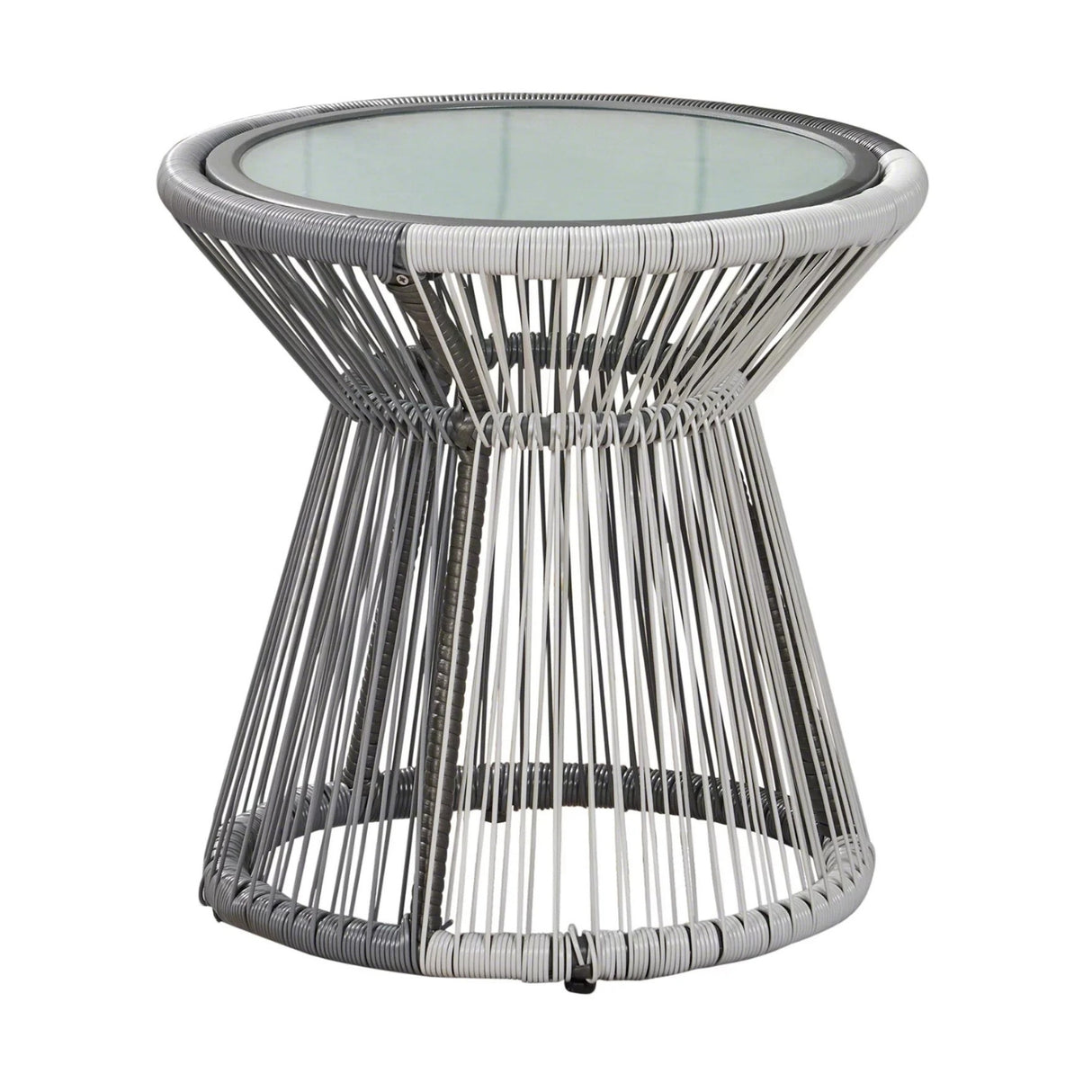 Outdoor Rope Double Tone 3-Piece Patio Set