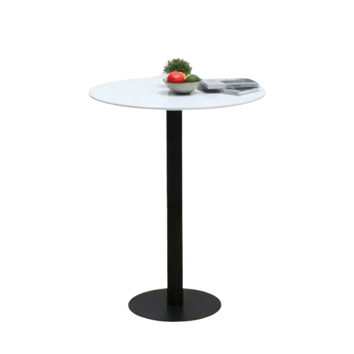Outdoor Rope 5-Piece Bar Set With a High-Top Round Table