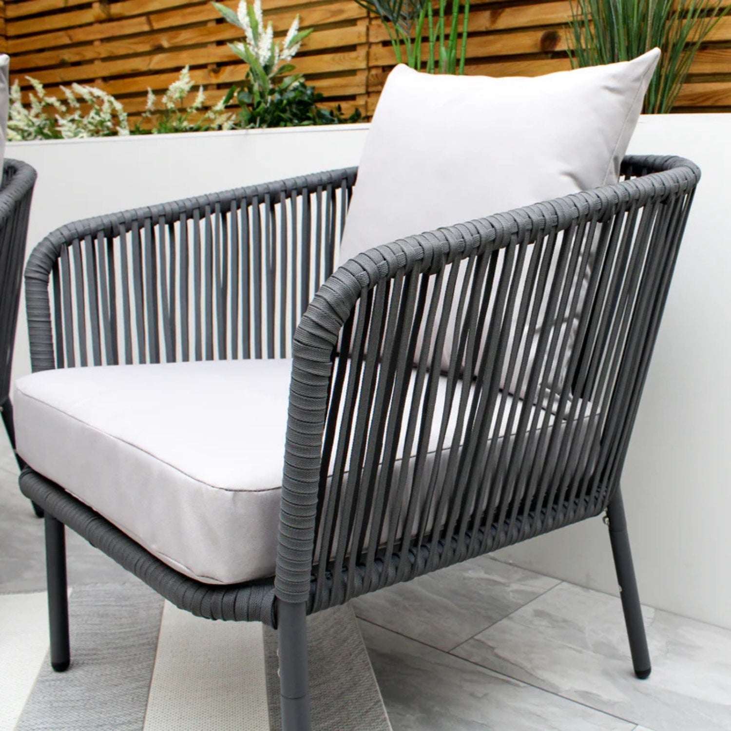 5-Seater Outdoor All-Weather Rope Sofa Set