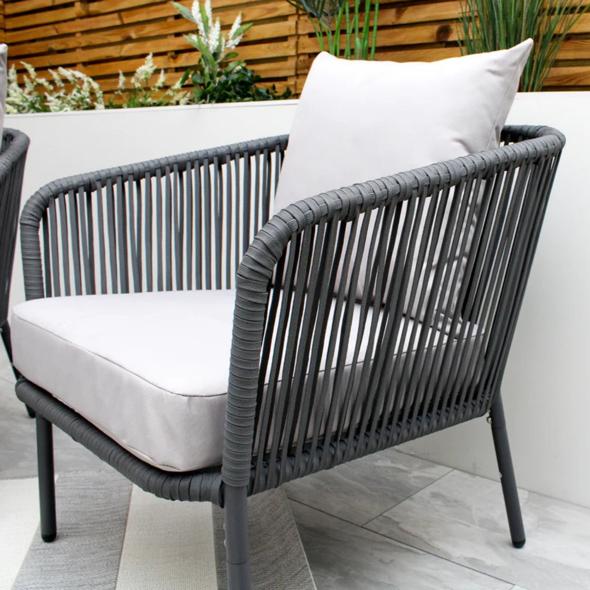 5-Seater Outdoor All-Weather Rope Sofa Set