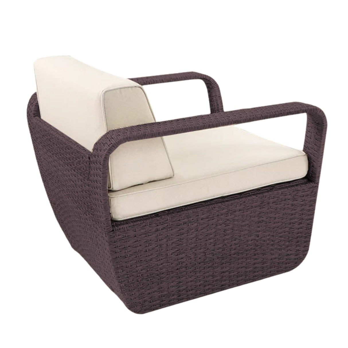 6 Piece Outdoor Wicker Conversation Furniture Set