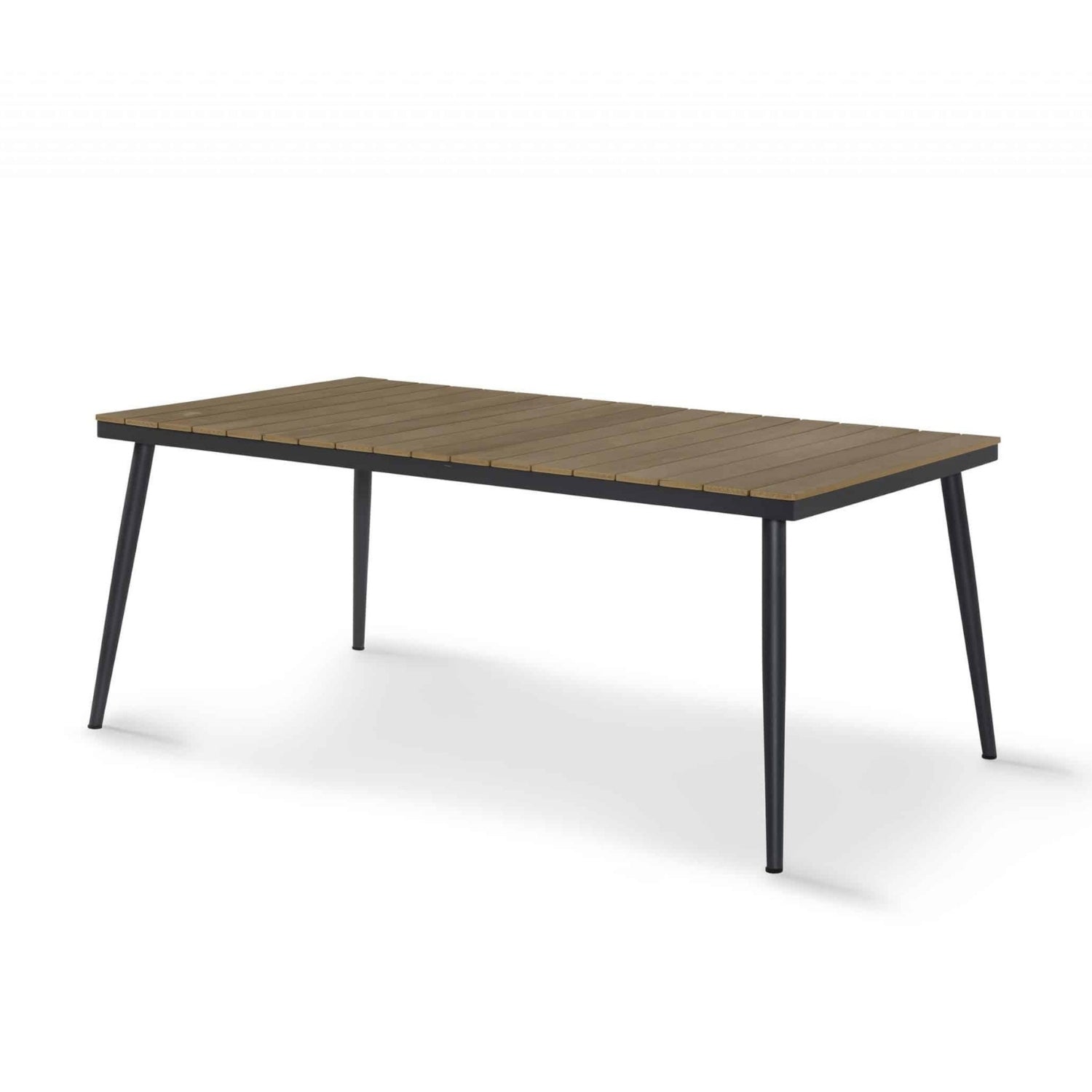 7-Piece Outdoor Patio Dining Set With Wooden Tabletop