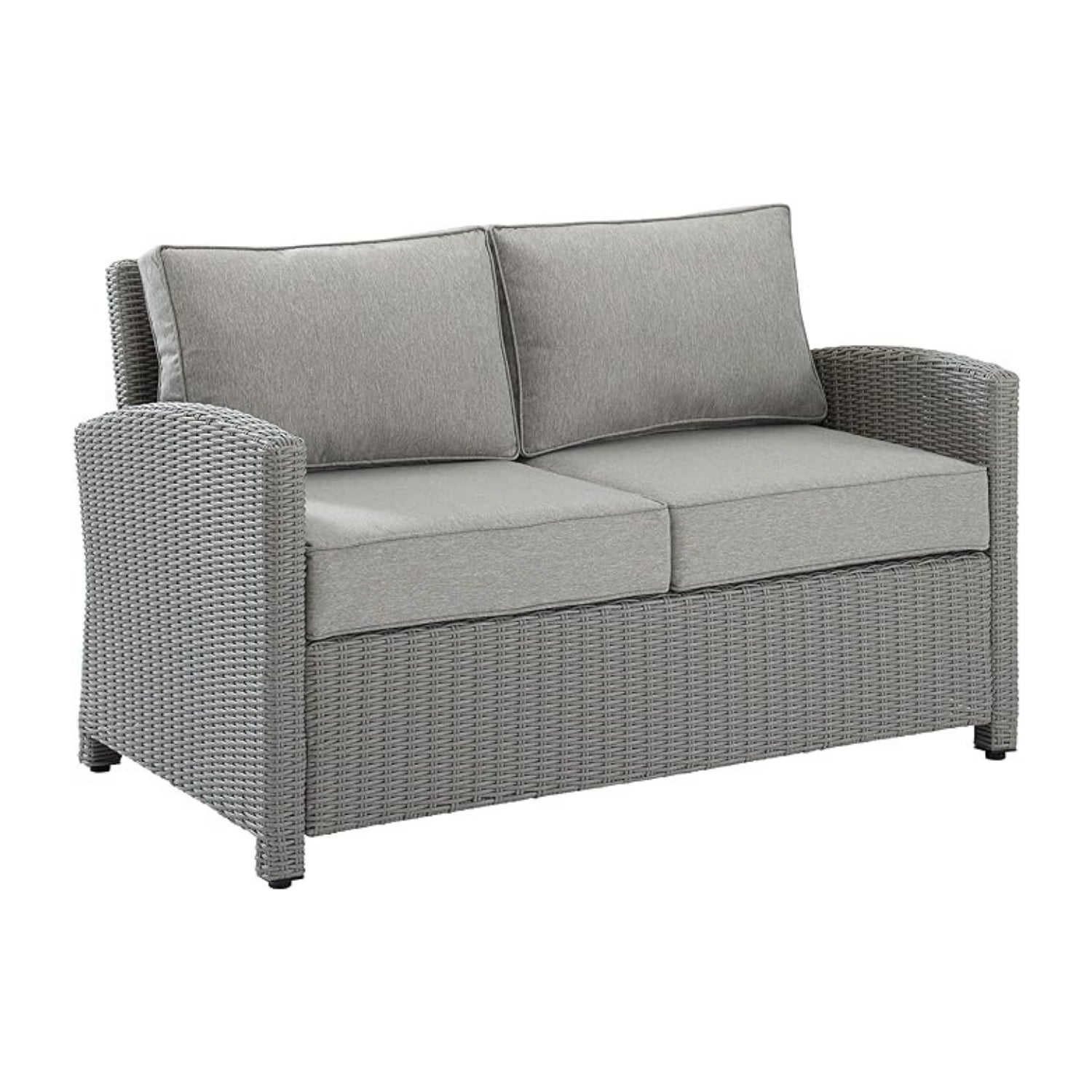 4 Pieces Patio Furniture Set, Outdoor Sectional Sofa