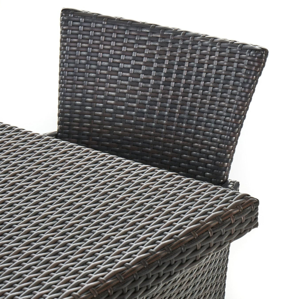 9-Piece Outdoor Rattan Wicker Square Dining Set