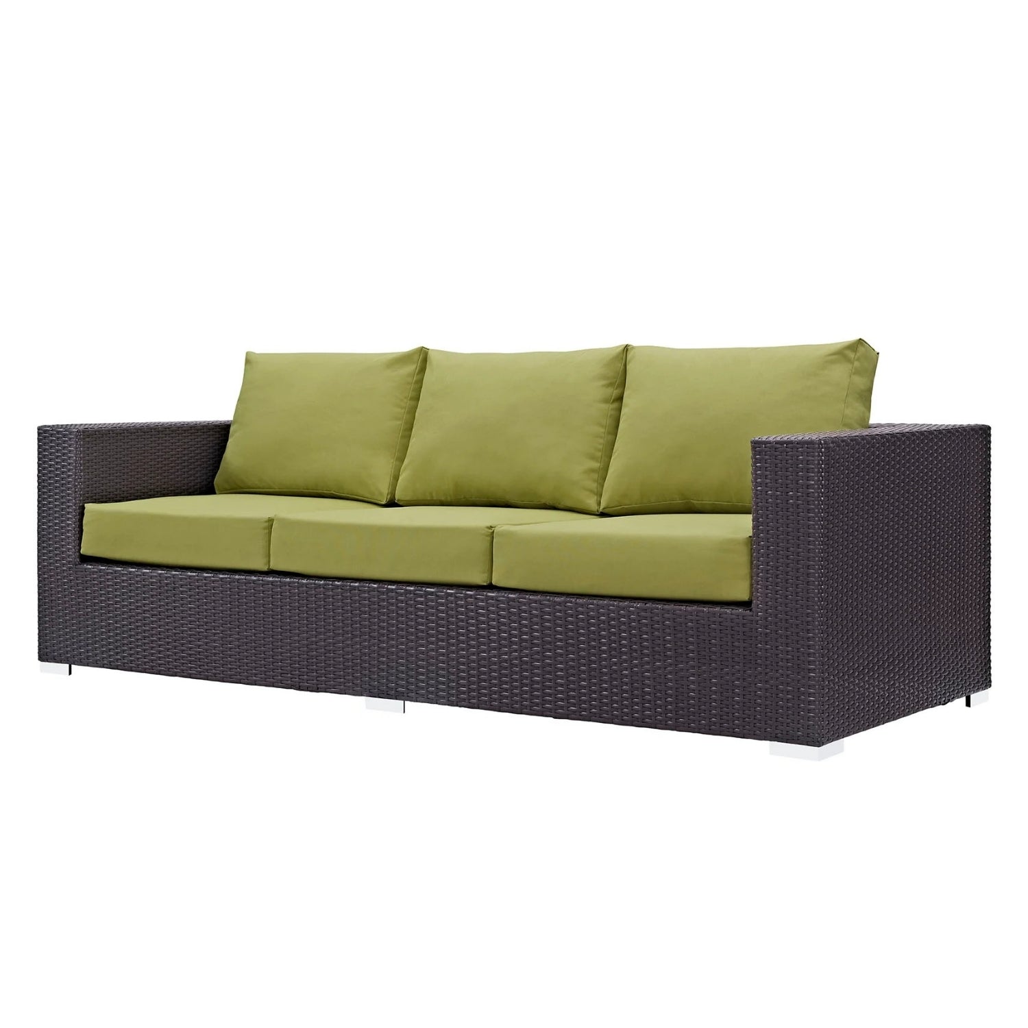 Outdoor All-Weather Wicker 3-Seater Sofa