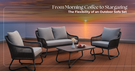 The Flexibility of an Outdoor Sofa Set