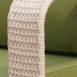 4-Piece Outdoor Rattan Wicker Patio Sofa Set