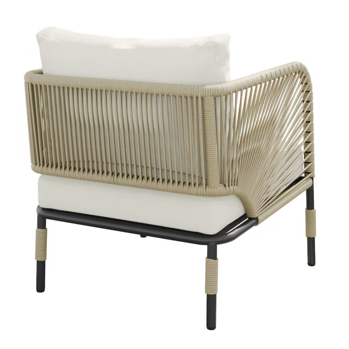 3 Piece Garden Outdoor Rope Patio Set