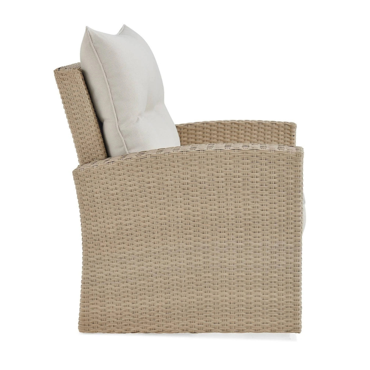 Outdoor All-Weather Wicker Single Seater Sofa