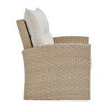 Outdoor All-Weather Wicker Single Seater Sofa