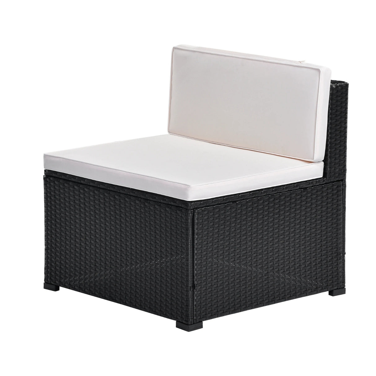 8 Pieces Sectional Wicker Furniture Set