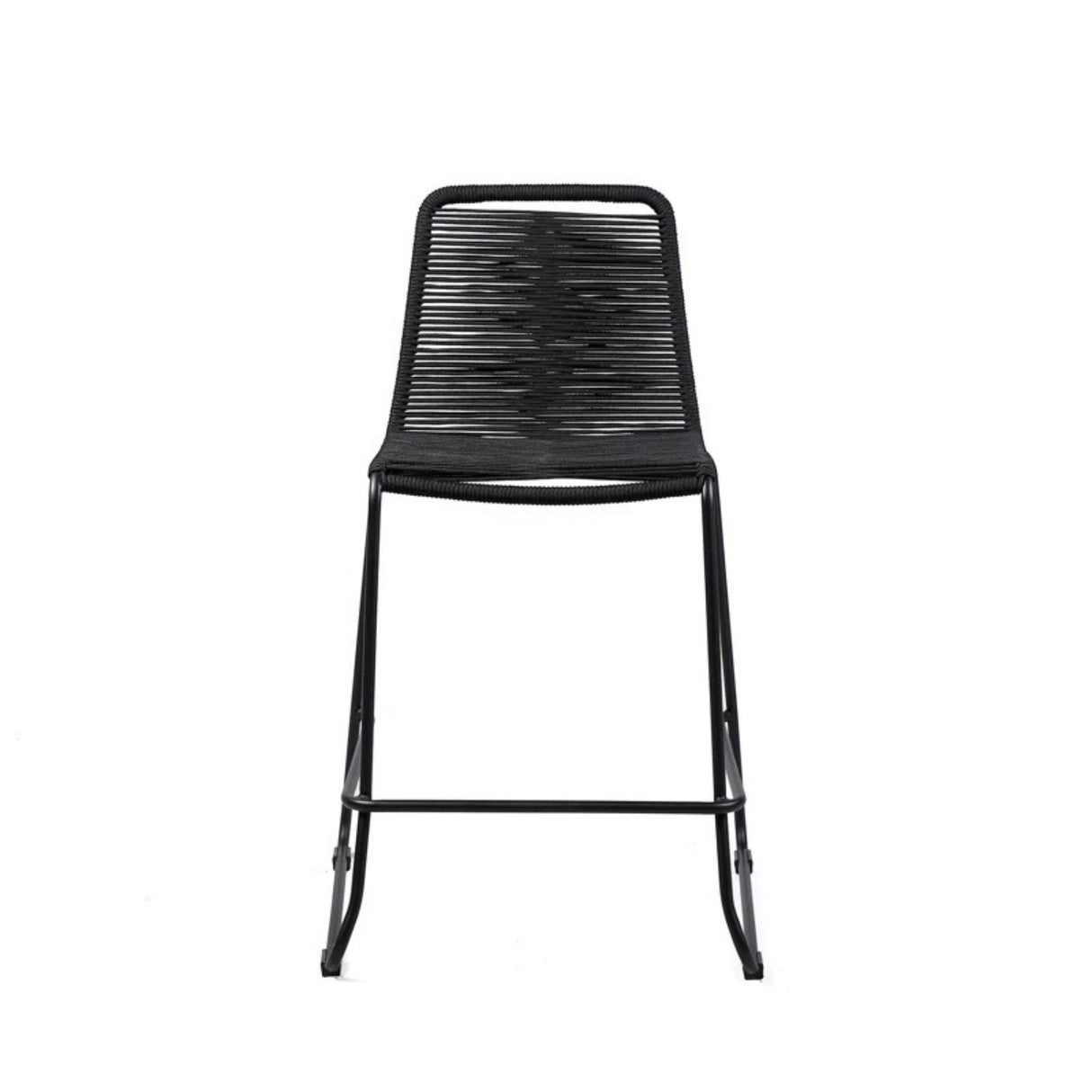 2-Piece Outdoor Rope Bar Chairs – Stylish Comfort Built to Last