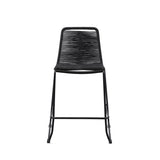 2-Piece Outdoor Rope Bar Chairs – Stylish Comfort Built to Last