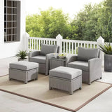 5 Pieces Patio Furniture Set