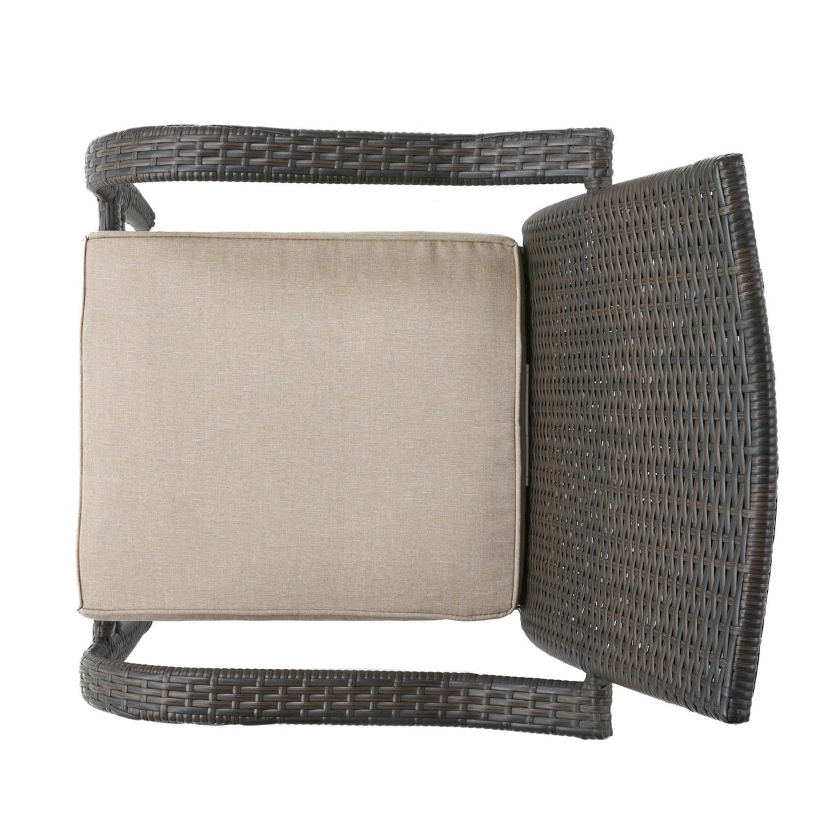 4-Piece Outdoor Rattan Wicker Patio Dining Chairs