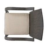 4-Piece Outdoor Rattan Wicker Patio Dining Chairs