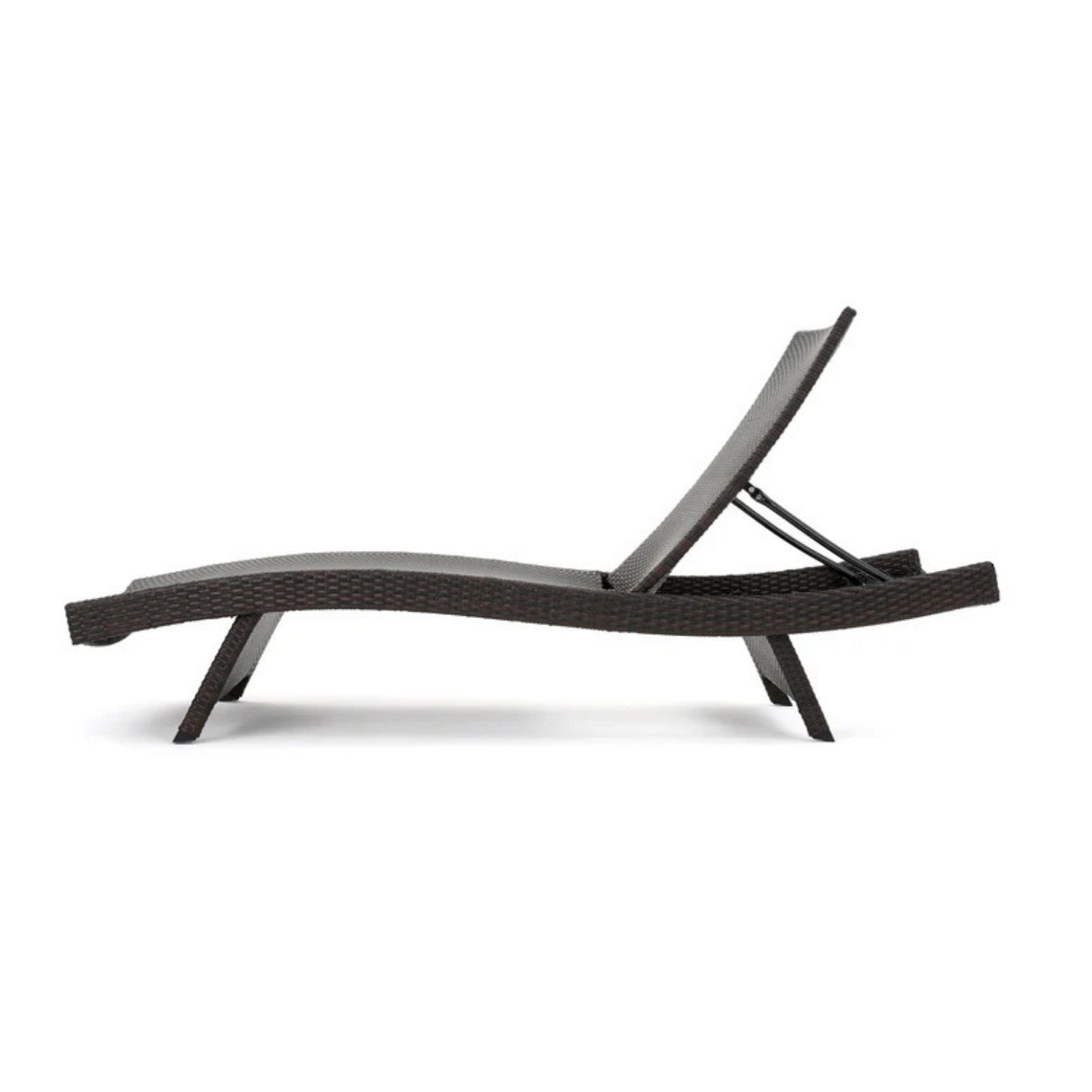 All-Weather Rattan Wicker Outdoor Chaise Lounge Chair Set of 2