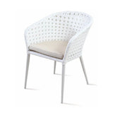 5-Piece Outdoor Patio Dining Set With Wicker Chairs & Glass-Top Table