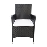 7-Piece Outdoor Rattan Wicker Dinning Table Set