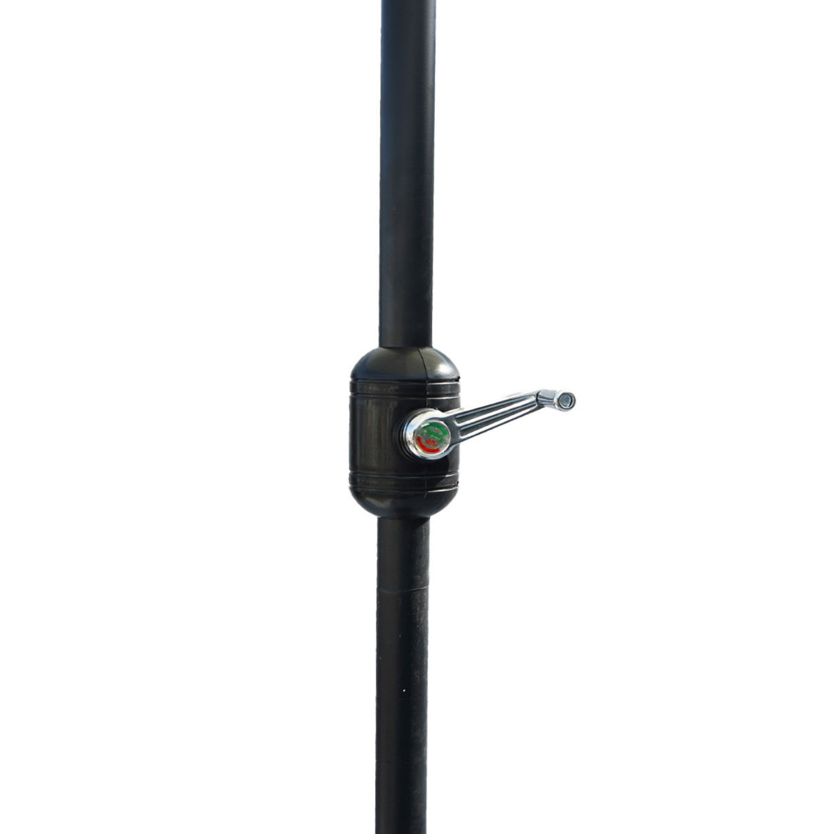 9ft White Color Outdoor Patio Umbrella with Centre Pole