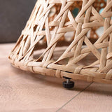 Outdoor Beige Rattan Wicker Cocoon Chair