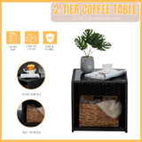 Outdoor Wicker 5-Piece Patio Sofa Set