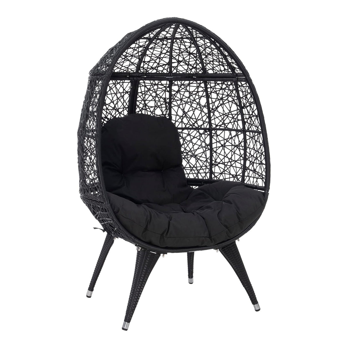 Outdoor All-Weather Wicker Egg Chair