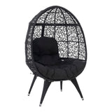 Outdoor All-Weather Wicker Egg Chair
